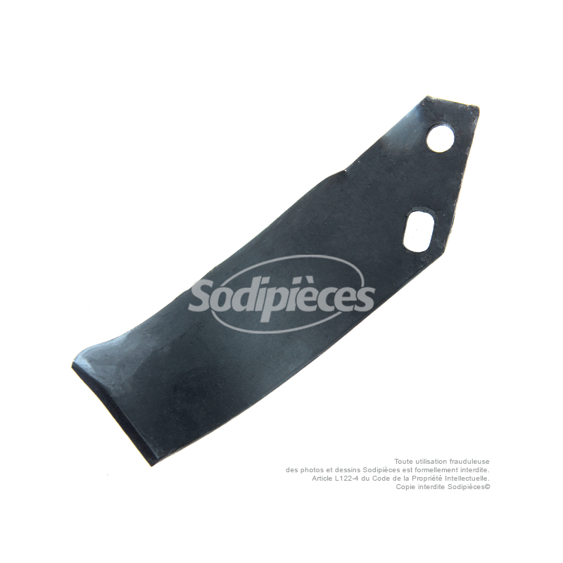 Couteaux de fraise gauche et droit.  Pour Goldoni type 50