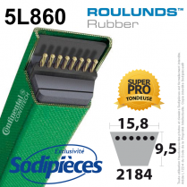 Courroie tondeuse 5L860...