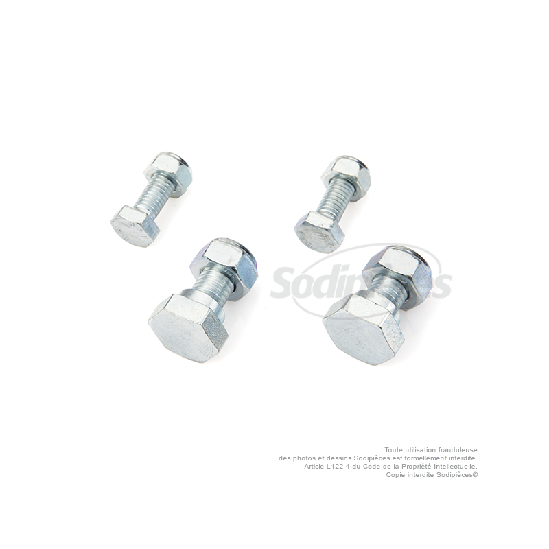 Lame tondeuse 17cm. Al. 11.2 mm. Pour Stiga