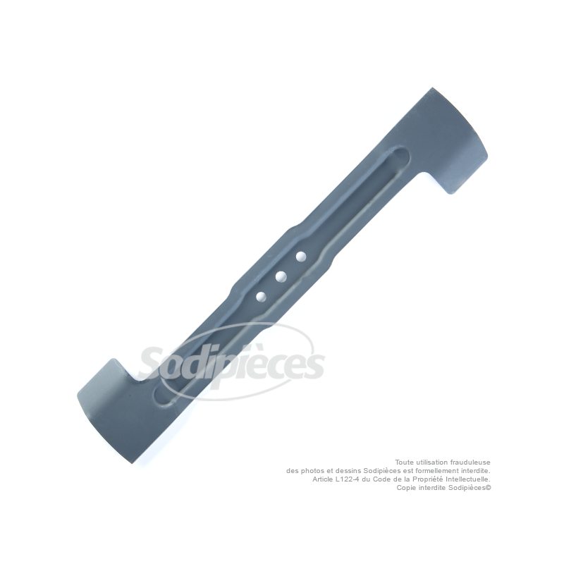 Lame tondeuse 43 cm. Al. 10 mm. Pour Bosch