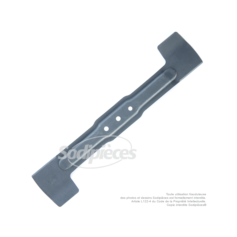 Lame tondeuse 40 cm. Al. 8 mm. Pour Bosch