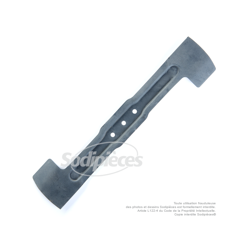 Lame tondeuse 40 cm. Al. 8 mm. Pour Bosch