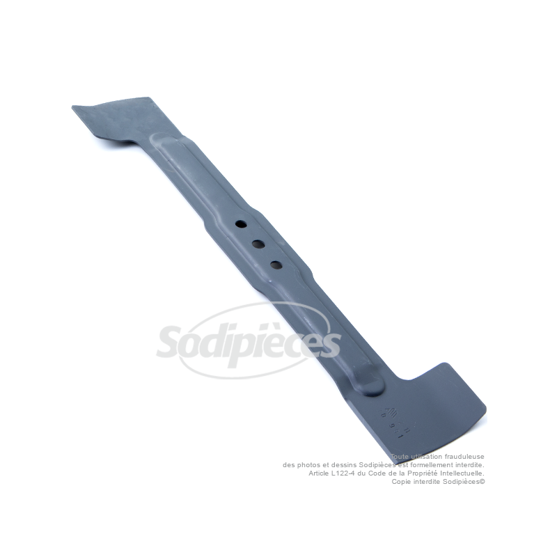 Lame tondeuse 40 cm. Al. 8 mm. Pour Bosch