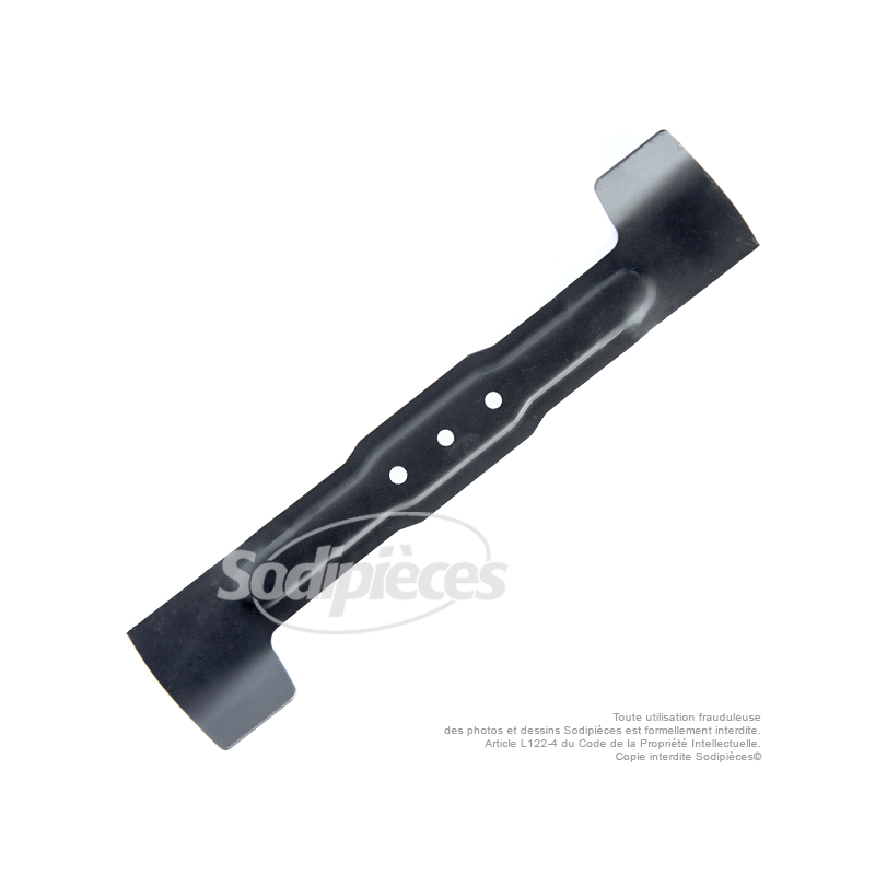 Lame tondeuse 37 cm. Al. 8 mm. Pour Bosch