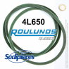 Courroie tondeuse 4L650 Roulunds Continental  12,7  x 9 x 1651 mm