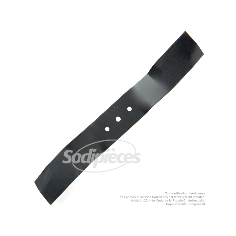 Lame tondeuse 42 cm. Al. 12.4 mm. Pour Husqvarna