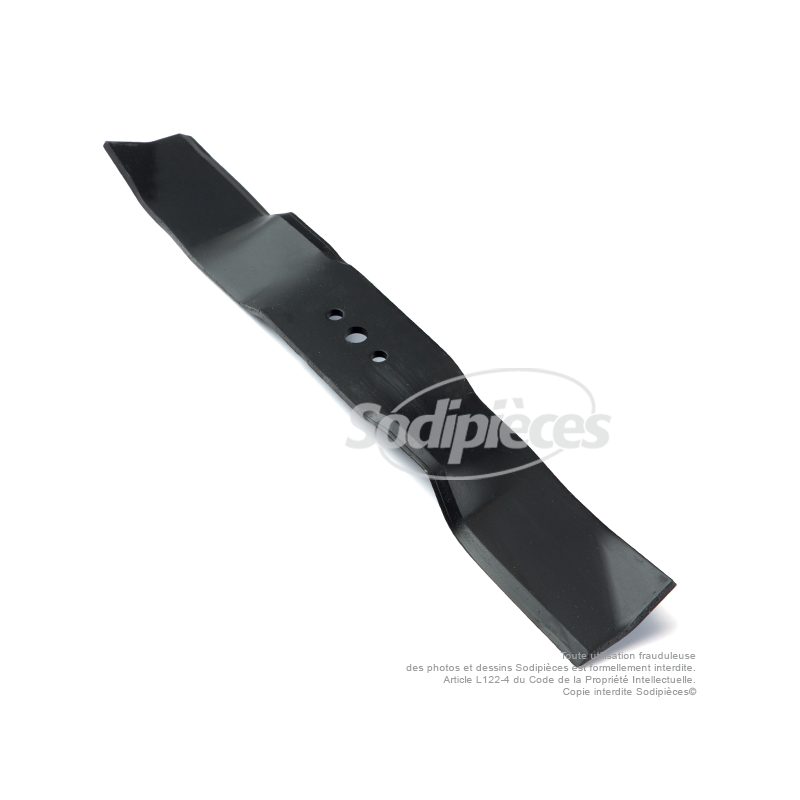 Lame tondeuse 45 cm. Al. 12,3 mm. Pour Husqvarna