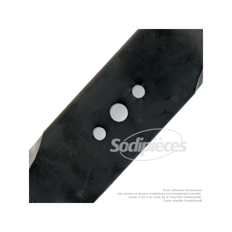 Lame tondeuse 48,2 cm. Al. 12,4 mm. Pour Husqvarna