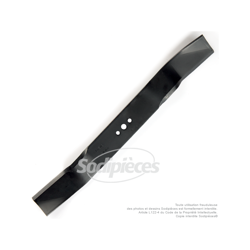 Lame tondeuse 55,9 cm. Al 12,4 mm. Pour Husqvarna