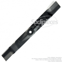 lame tondeuse 54,5 cm. Al. 17,5 mm. Pour John Deere