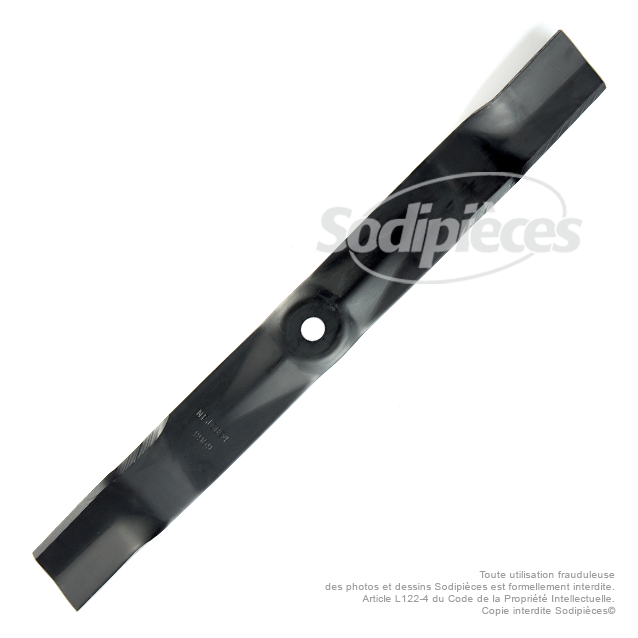 lame tondeuse 54,5 cm. Al. 17,5 mm. Pour John Deere