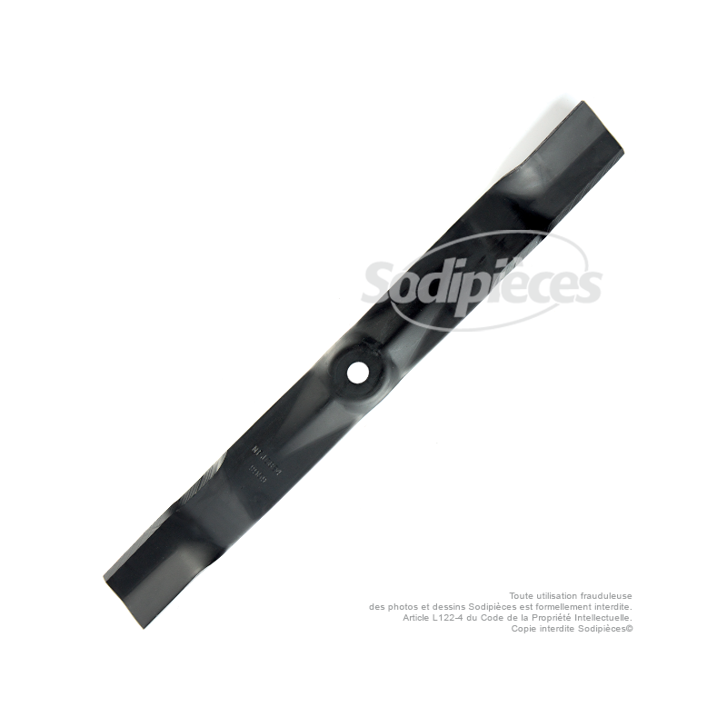 lame tondeuse 54,5 cm. Al. 17,5 mm. Pour John Deere