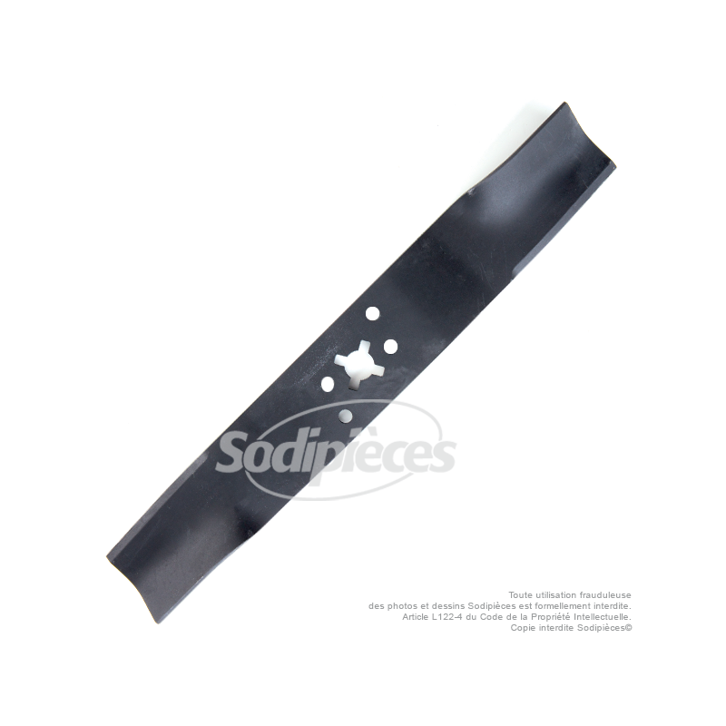 Lame tondeuse 40 cm. Al. 18.3 mm. Pour Viking