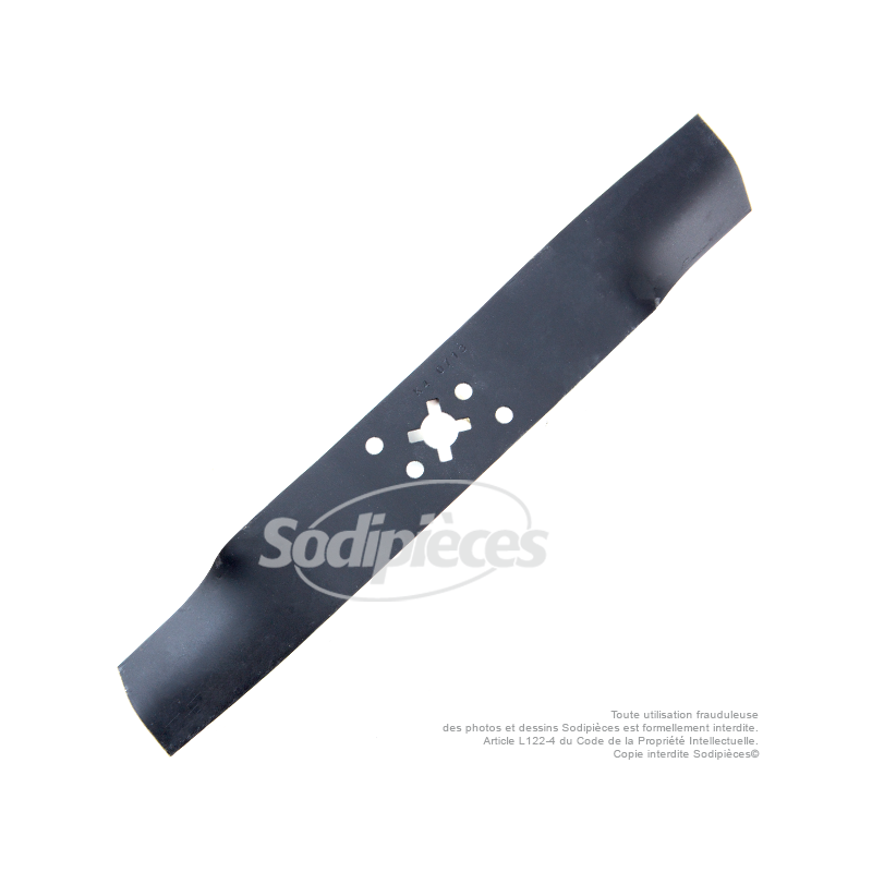 Lame tondeuse 40 cm. Al. 18.3 mm. Pour Viking