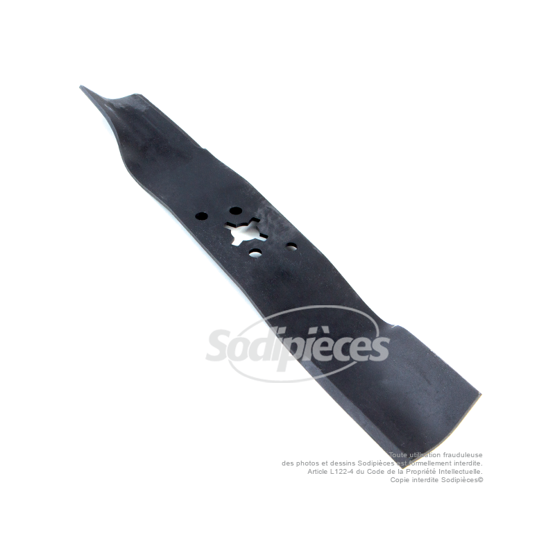 Lame tondeuse 40 cm. Al. 18.3 mm. Pour Viking