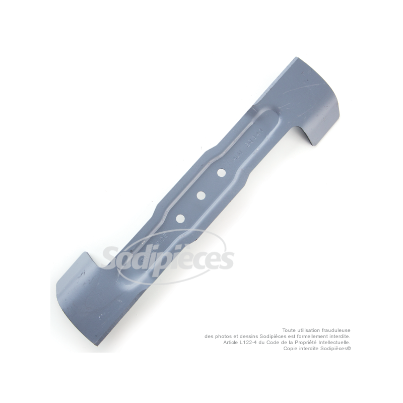 Lame tondeuse 34 cm. Al. 8 mm. Pour Bosch