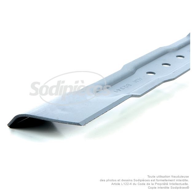 Lame tondeuse 34 cm. Al. 8 mm. Pour Bosch Lame tondeuse 34 cm. Al. 8 mm. Pour Bosch