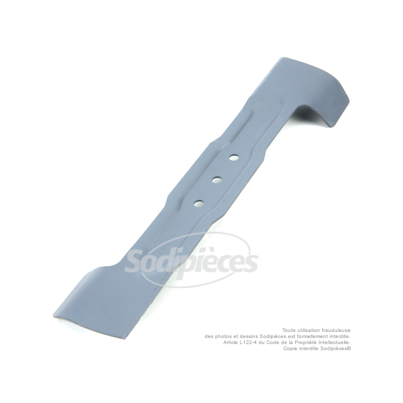 Lame tondeuse 34 cm. Al. 8 mm. Pour Bosch