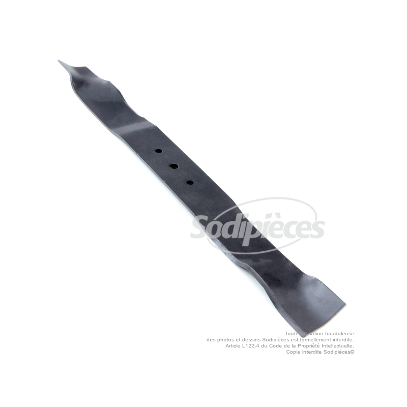 Lame tondeuse 50,5 cm. Al. 10 mm. Pour Oleo Mac