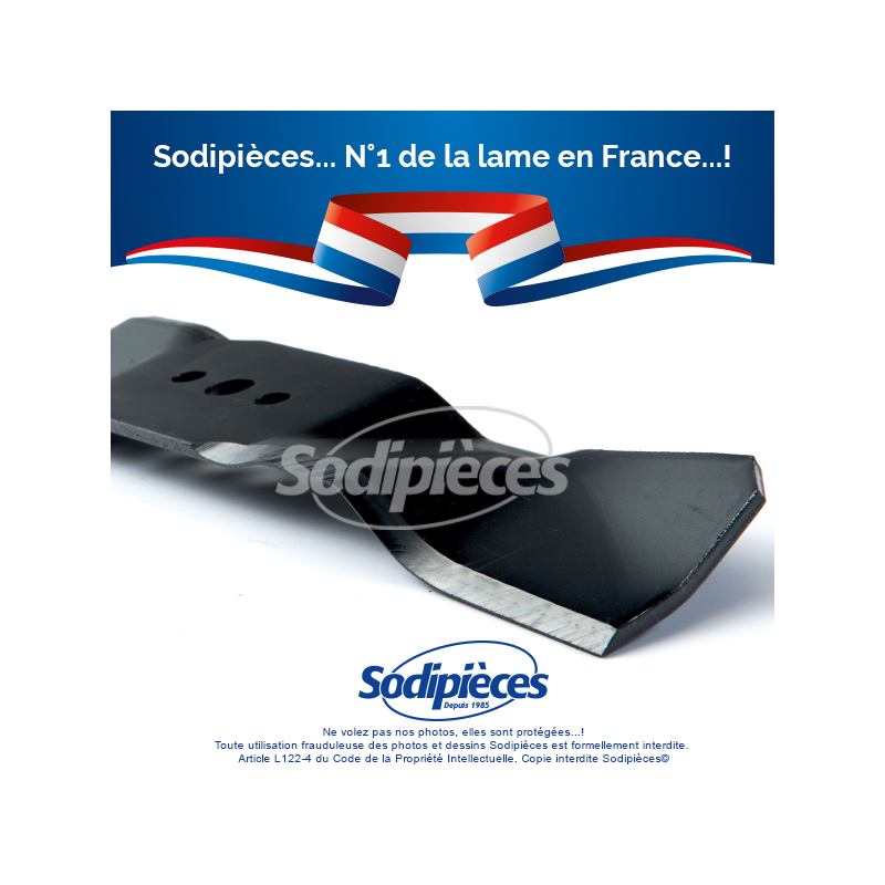 Lame tondeuse 35,9 cm.Al. 12,4 mm. Pour Husqvarna