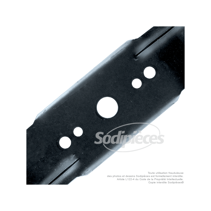 Lame tondeuse 42 cm. Al. 18.2 mm. Pour Viking