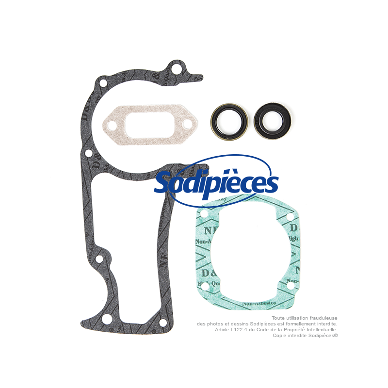 Jeu de joints pour Husqvarna 362, 365, 371 et 372