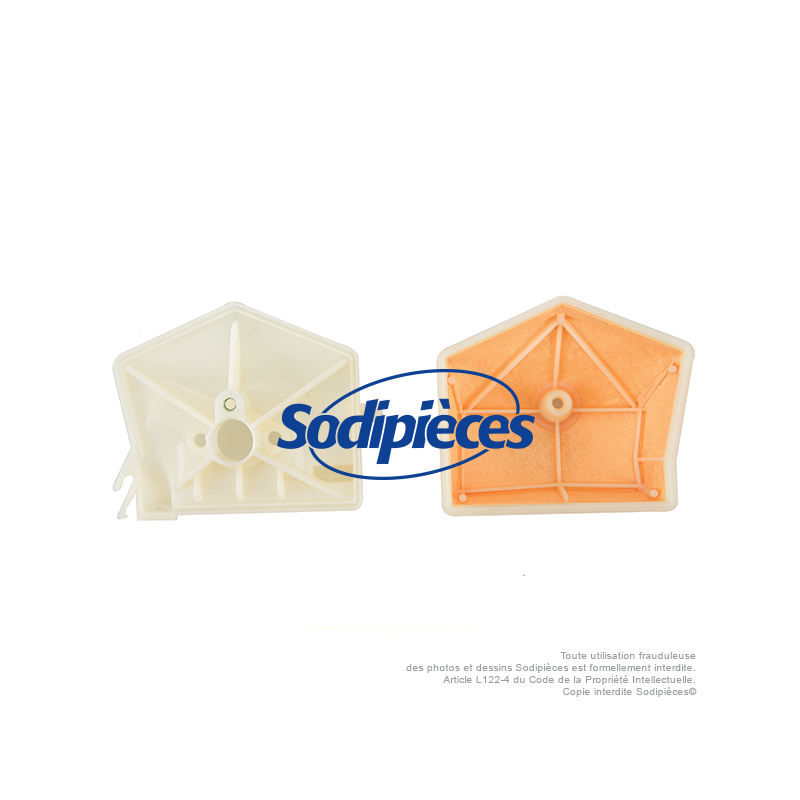 Filtre à air pour Husqvarna 51 et 55