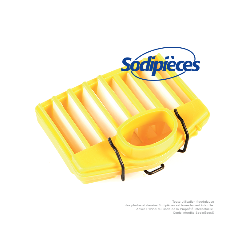 Filtre à air nylon pour Husqvarna 362, 365, 371 et 372