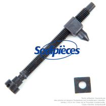 Vis de tension de chaine pour husqvarna 340, 345, 350