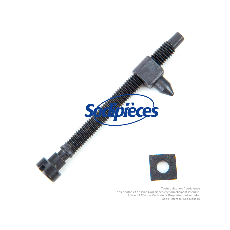 Vis de tension de chaine pour husqvarna 340, 345, 350