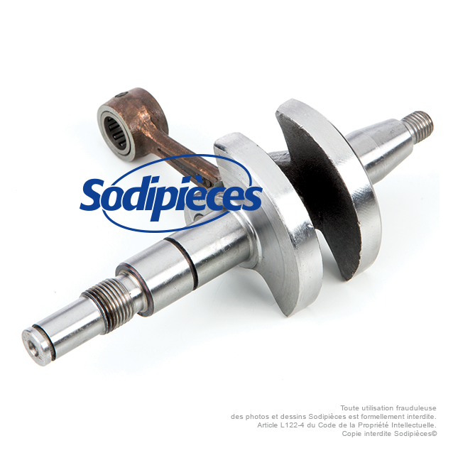 Vilebrequin pour Stihl 018, MS180 et MS191T Vilebrequin pour Stihl 018, MS180 et MS191T