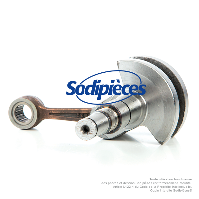 Vilebrequin pour Stihl 018, MS180 et MS191T Vilebrequin pour Stihl 018, MS180 et MS191T