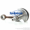 Vilebrequin pour Stihl 018, MS180 et MS191T Vilebrequin pour Stihl 018, MS180 et MS191T