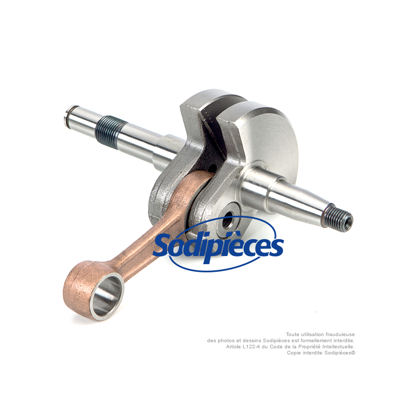 Vilebrequin pour Stihl 034, 036, MS340 et MS360