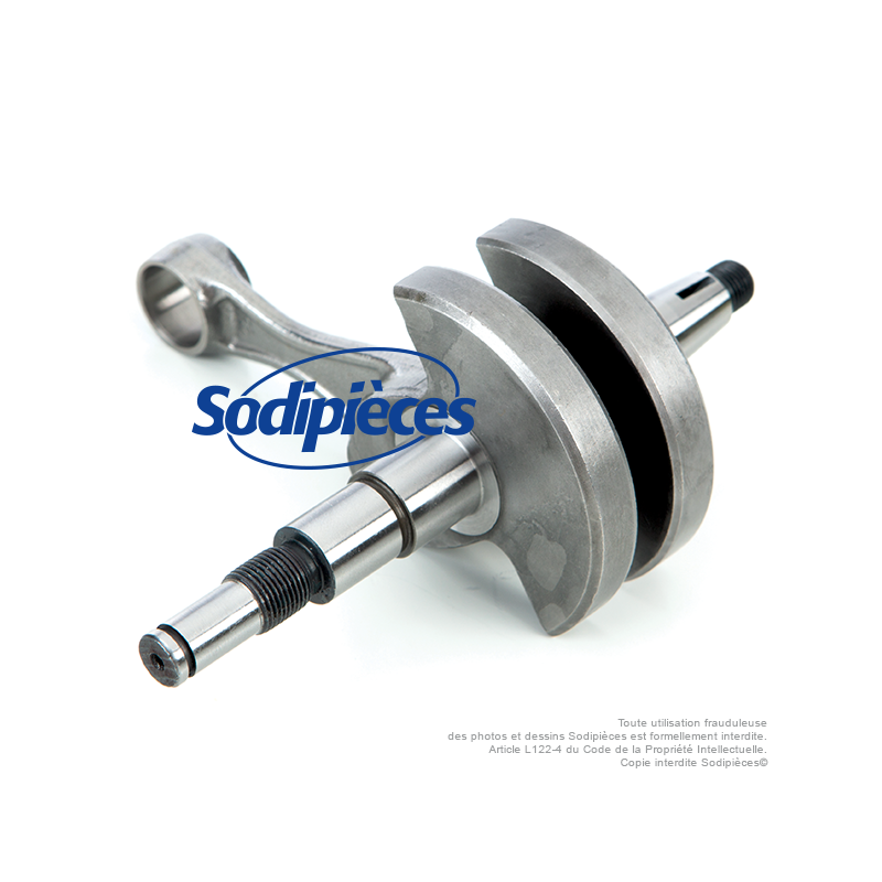 Vilebrequin pour Stihl 066, MS650 et MS660