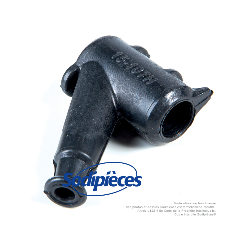 Capuchon antiparasite connecteur de bougie à 45° pour Stihl