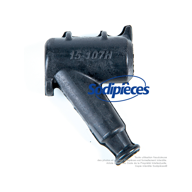 Capuchon antiparasite connecteur de bougie à 45° pour Stihl