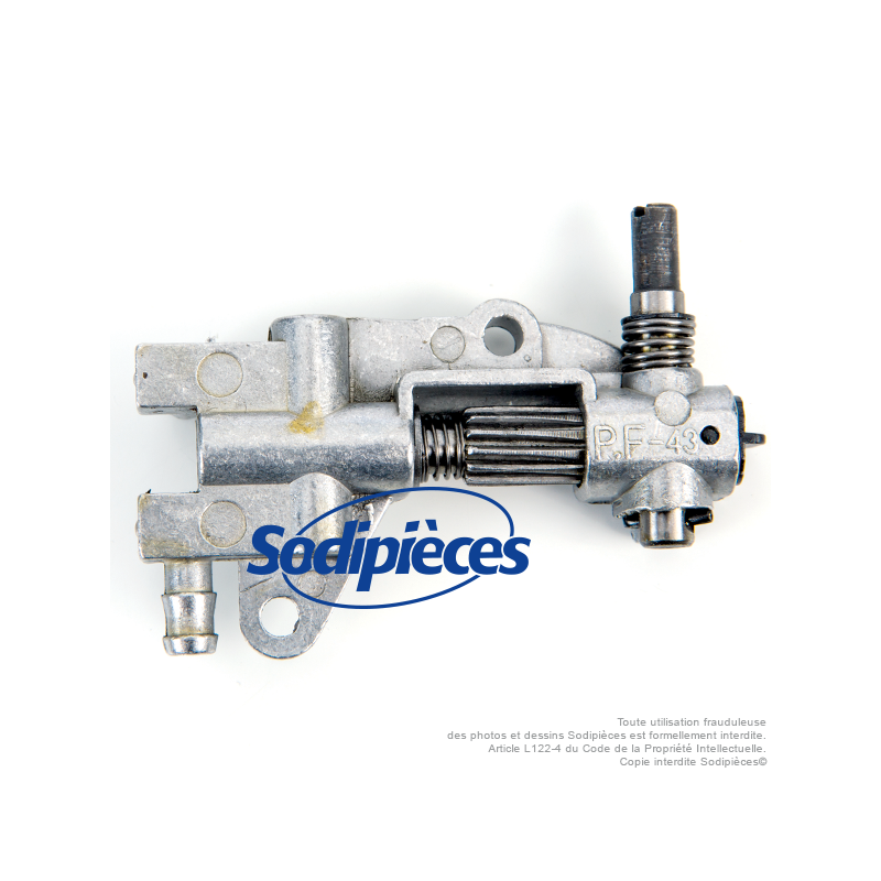 Pompe à huile pour tronçonneuses chinoises