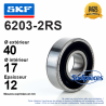 Roulement à billes 6203-2RS SKF. Double étanchéité