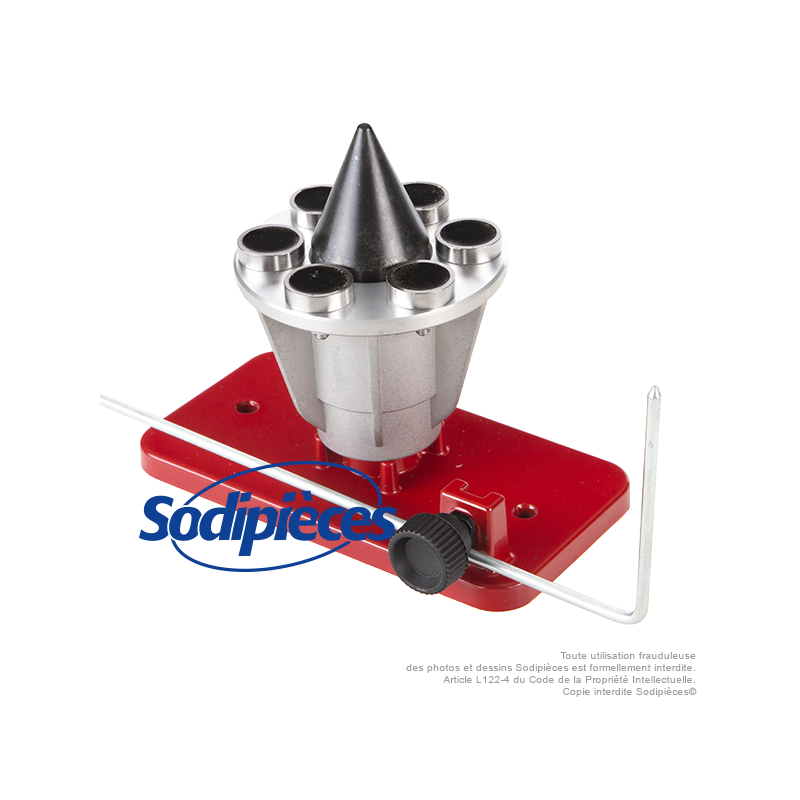 Equilibreur de lame professionnel à 6 aimants.