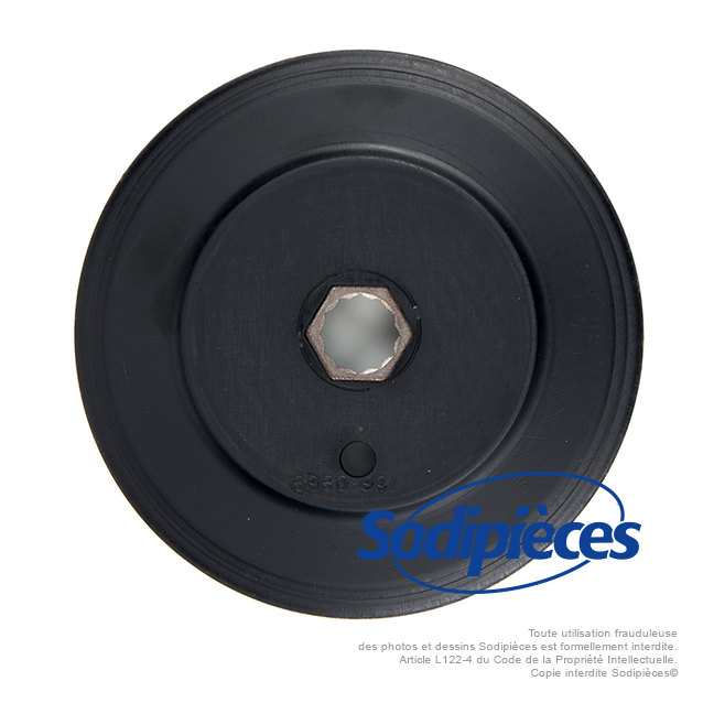 Poulie étoilé 12 dents pour MTD modèle 600. Remplace N° Origine : 756-0969