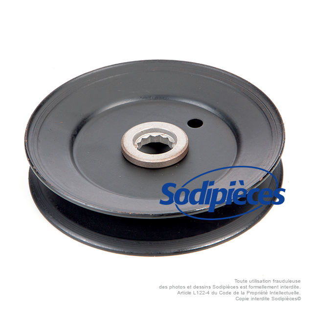 Poulie étoilé 12 dents pour MTD modèle 600. Remplace N° Origine : 756-0969