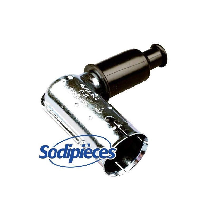 Capuchon de bougie imperméable avec blindage métallique