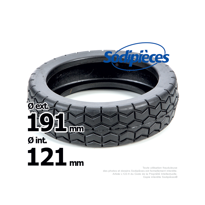 Bandage de roue pour HR194, HR214, HRA 214