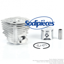 Cylindre piston pour Husqvarna 51. Diamètre 45 mm