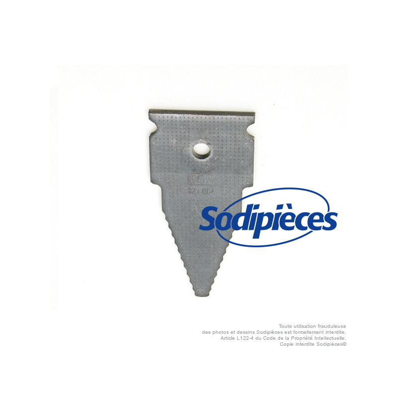 Lame pour faucheuse pour ESM n° origine 321 0040, 321 0041, 47-06-27, 64-22-02