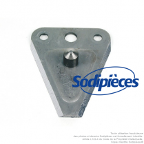 Lame simple Bidux E pour Agria n° origine 673 05