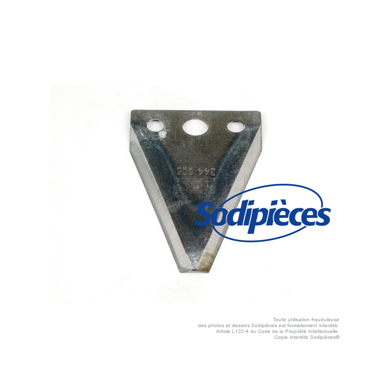 Lame de guidage lisse pour ESM n° origine 344 0070