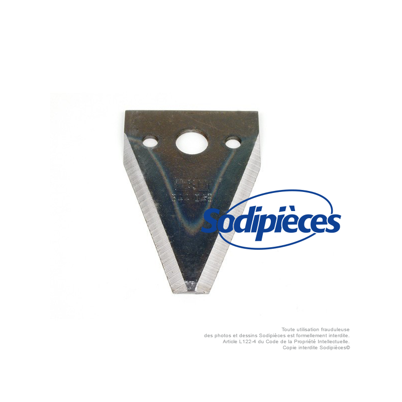 Lame simple lisse pour ESM n° origine 344 0480, 344 0481, 64-12-02, 64-12-03