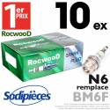 Bougie type BM6F. 1er Prix Rocwood. N6 x10